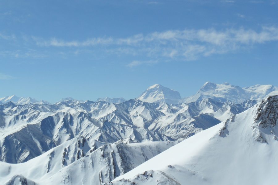 from Lumbasamba pass from Lumbasamba pass